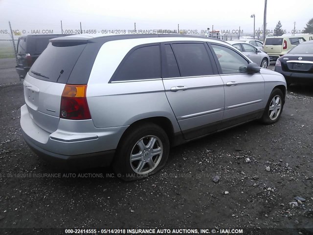 2C4GF68415R653439 - 2005 CHRYSLER PACIFICA TOURING SILVER photo 4