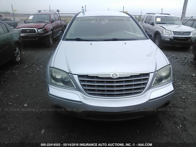 2C4GF68415R653439 - 2005 CHRYSLER PACIFICA TOURING SILVER photo 6