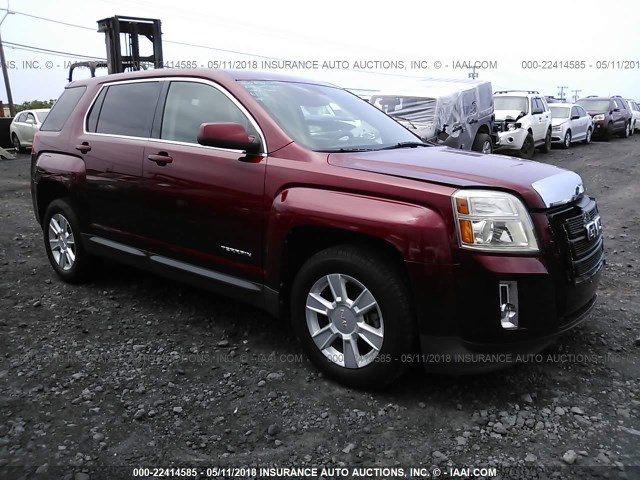 2CTFLREC4B6380676 - 2011 GMC TERRAIN SLE RED photo 1