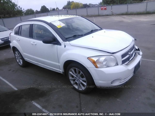 1B3CB5HA3BD220604 - 2011 DODGE CALIBER HEAT WHITE photo 1