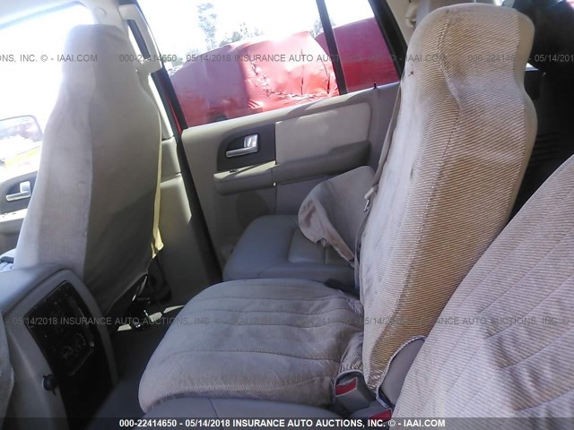1FMPU17L83LC54711 - 2003 FORD EXPEDITION EDDIE BAUER RED photo 8