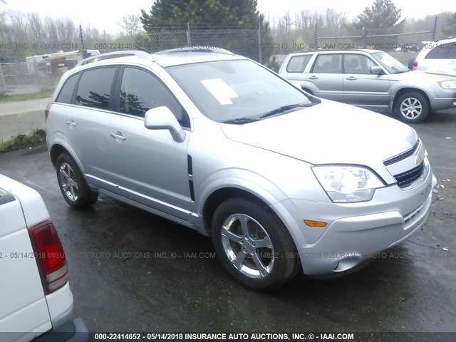 3GNAL3EK6DS548954 - 2013 CHEVROLET CAPTIVA LT SILVER photo 1