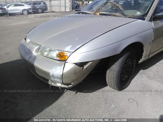 1G8ZH52852Z208786 - 2002 SATURN SL1 GOLD photo 6