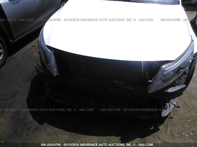 KNAGM4A70F5622287 - 2015 KIA OPTIMA LX WHITE photo 6