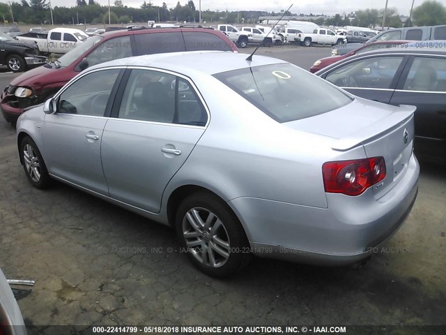 3VWEF71K97M073532 - 2007 VOLKSWAGEN JETTA WOLFSBURG 银色 照片 3