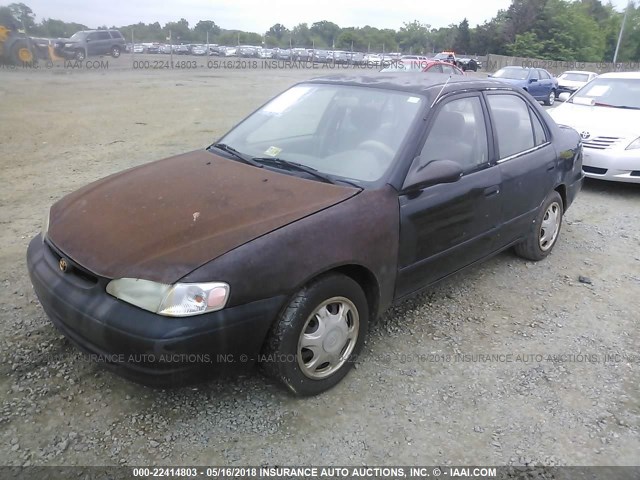 2T1BR12E8XC192748 - 1999 TOYOTA COROLLA VE/CE/LE 黑色 照片 2