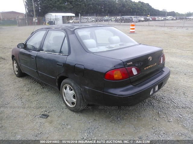 2T1BR12E8XC192748 - 1999 TOYOTA COROLLA VE/CE/LE 黑色 照片 3