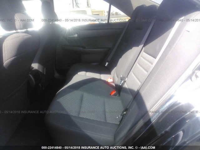 4T1BF1FK3GU118239 - 2016 TOYOTA CAMRY LE/XLE/SE/XSE BLUE photo 8