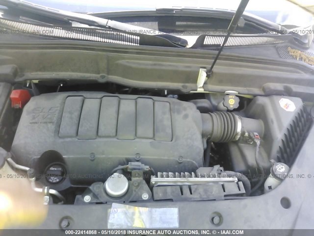 1GKKRRED0CJ404773 - 2012 GMC ACADIA SLT-1 WHITE photo 10