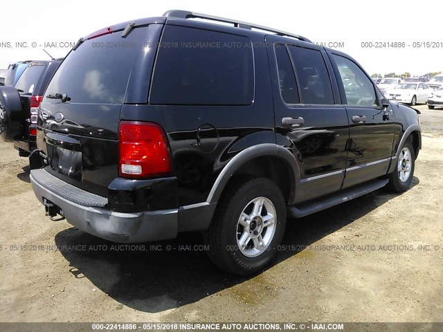 1FMZU73K03ZB02833 - 2003 FORD EXPLORER XLT/XLT SPORT/NBX BLACK photo 4