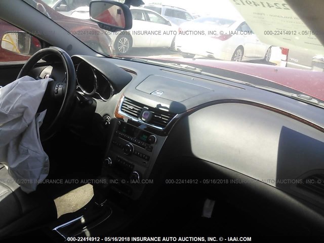 1G1ZE5E04CF342270 - 2012 CHEVROLET MALIBU LTZ 红色 照片 5