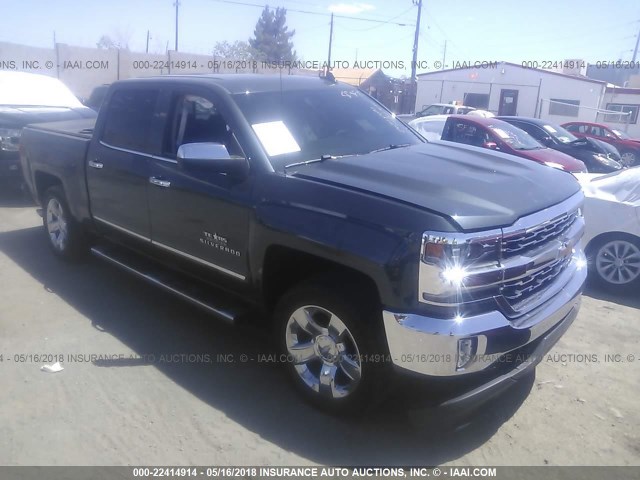 3GCPCSEC9HG392598 - 2017 CHEVROLET SILVERADO C1500 LTZ GRAY photo 1