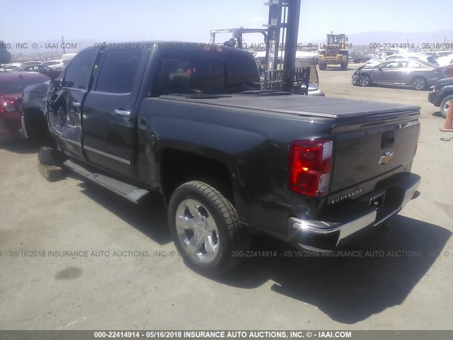 3GCPCSEC9HG392598 - 2017 CHEVROLET SILVERADO C1500 LTZ GRAY photo 3