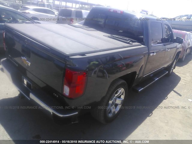 3GCPCSEC9HG392598 - 2017 CHEVROLET SILVERADO C1500 LTZ GRAY photo 4