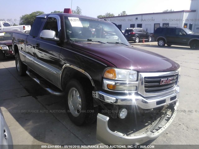 2GTEK19T031337859 - 2003 GMC NEW SIERRA K1500 RED photo 1