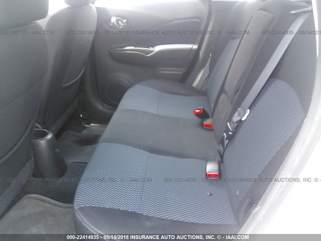 3N1CE2CP7EL362746 - 2014 NISSAN VERSA NOTE S/S PLUS/SV/SL SILVER photo 8