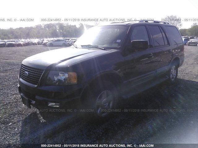 1FMFU20536LA84162 - 2006 FORD EXPEDITION LIMITED BLACK photo 2