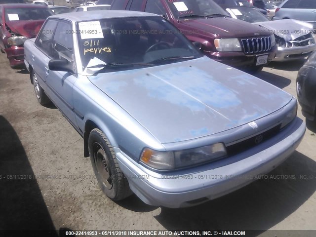 JT2SV21E6M3449521 - 1991 TOYOTA CAMRY DLX Light Blue photo 1