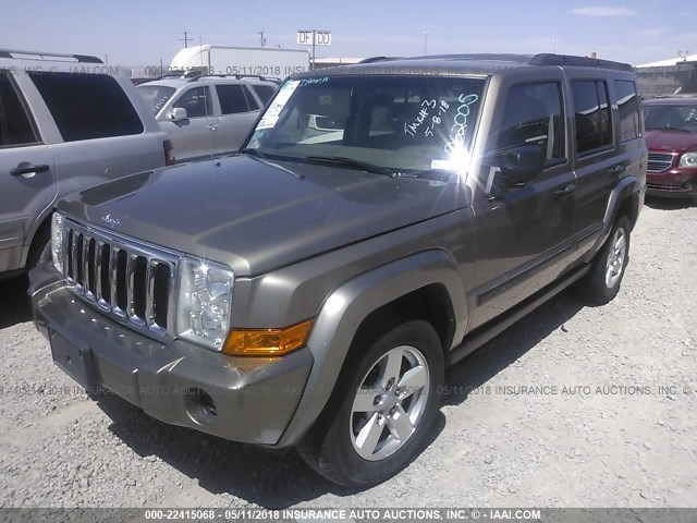 1J8HH48N96C262005 - 2006 JEEP COMMANDER ბეჟი ფოტო 2
