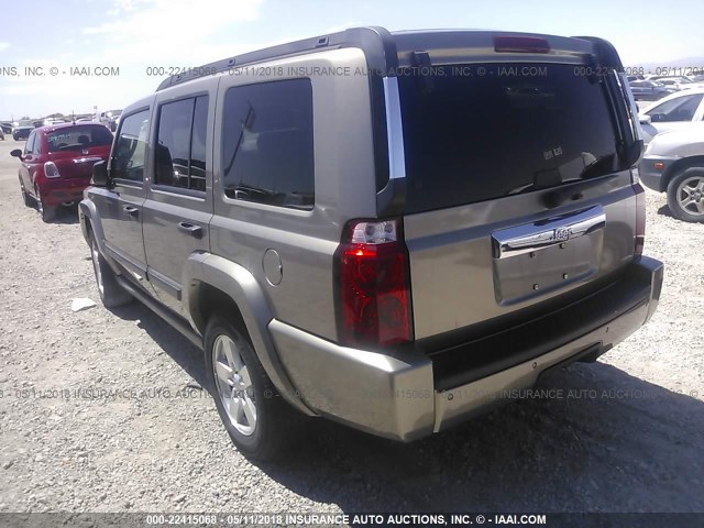 1J8HH48N96C262005 - 2006 JEEP COMMANDER ბეჟი ფოტო 3