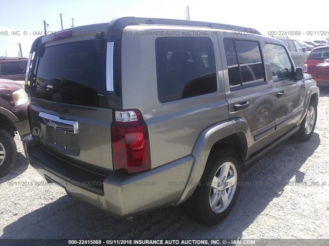 1J8HH48N96C262005 - 2006 JEEP COMMANDER ბეჟი ფოტო 4