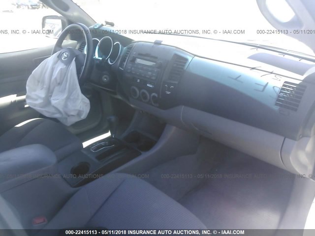 5TFTX4CN3BX009647 - 2011 TOYOTA TACOMA ACCESS CAB Weiß Foto 5