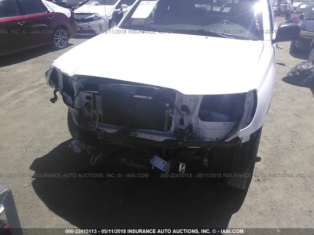 5TFTX4CN3BX009647 - 2011 TOYOTA TACOMA ACCESS CAB Weiß Foto 6