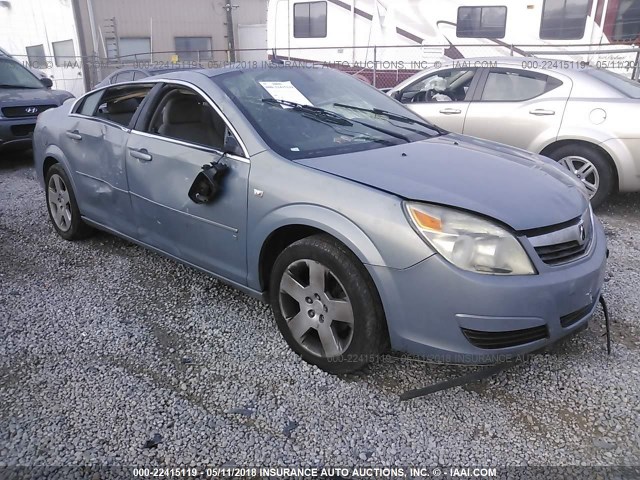 1G8ZS57N17F146988 - 2007 SATURN AURA XE BLUE photo 1