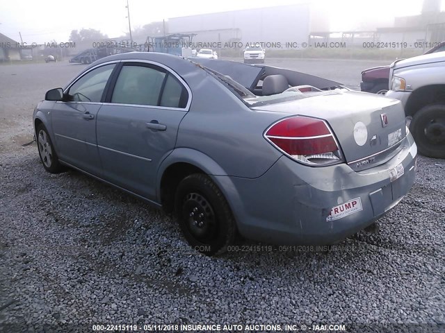 1G8ZS57N17F146988 - 2007 SATURN AURA XE BLUE photo 3