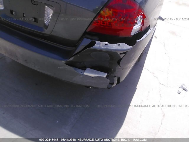 1HGCM563X6A059111 - 2006 HONDA ACCORD SE GRAY photo 6