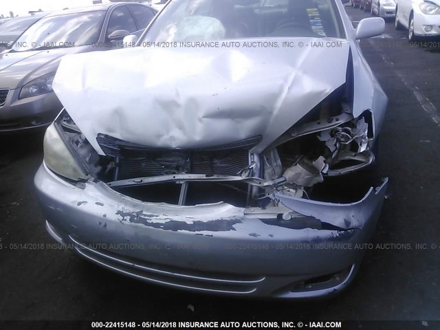 JTDBF30K220005634 - 2002 TOYOTA CAMRY LE/XLE/SE 银色 照片 6