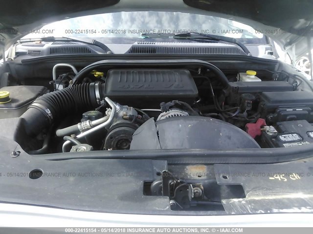 1J8HG48N16C274233 - 2006 JEEP COMMANDER 银色 照片 10