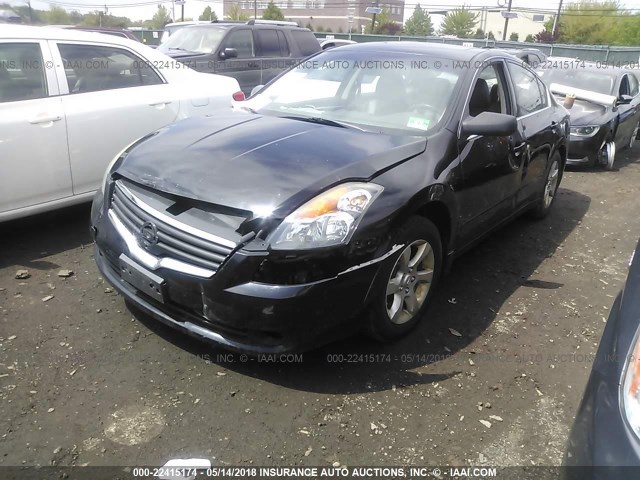 1N4AL21E29N548122 - 2009 NISSAN ALTIMA 2.5/2.5S BLACK photo 2