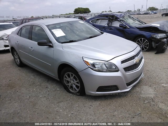 1G11A5SA8DF266575 - 2013 CHEVROLET MALIBU LS ვერცხლისფერი ფოტო 1