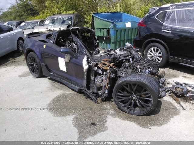 1G1YU2D64G5607672 - 2016 CHEVROLET CORVETTE 3LZ/Z06 BLACK photo 1