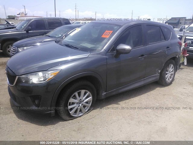 JM3KE4CY2F0466256 - 2015 MAZDA CX-5 TOURING Серый фото 2