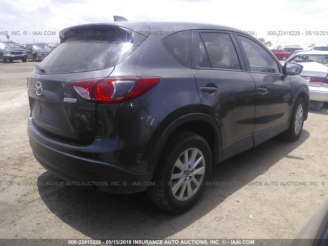 JM3KE4CY2F0466256 - 2015 MAZDA CX-5 TOURING Серый фото 4