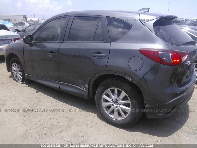 JM3KE4CY2F0466256 - 2015 MAZDA CX-5 TOURING GRAY photo 6