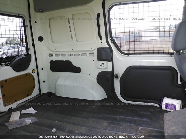 NM0LS6BN1DT163132 - 2013 FORD TRANSIT CONNECT XLT WHITE photo 8