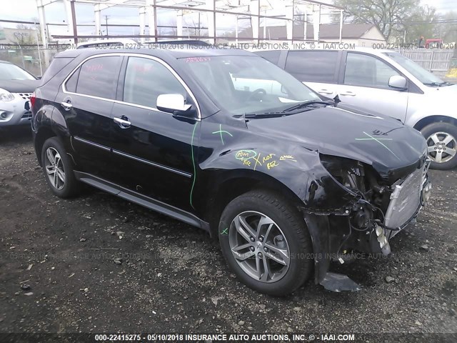 2GNFLGEK6H6298648 - 2017 CHEVROLET EQUINOX PREMIER BLACK photo 1