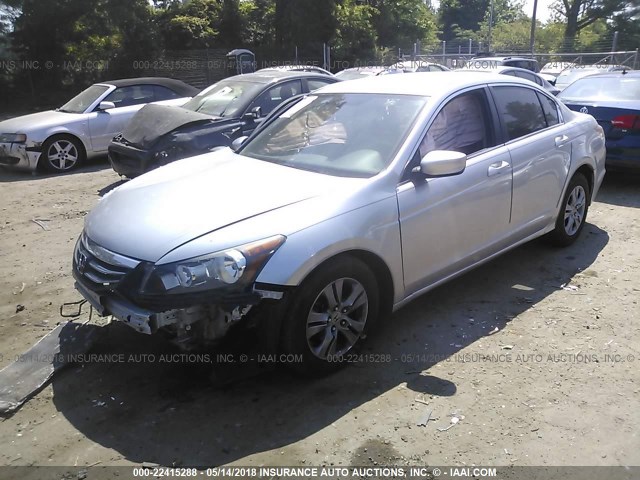 1HGCP2F65BA089580 - 2011 HONDA ACCORD SE 银色 照片 2