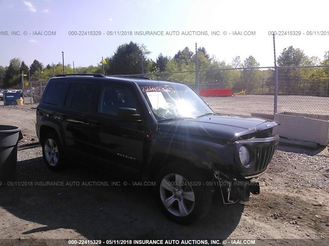 1J4NT1GA9BD102517 - 2011 JEEP PATRIOT SPORT BLACK photo 1