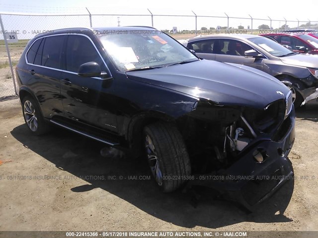 5UXKR6C52E0J71573 - 2014 BMW X5 XDRIVE50I BLACK photo 1