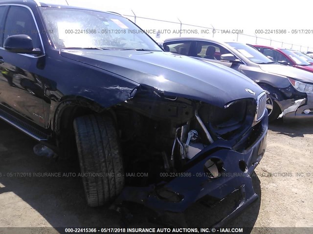 5UXKR6C52E0J71573 - 2014 BMW X5 XDRIVE50I BLACK photo 6