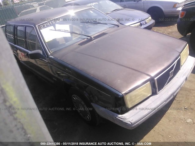 YV1FA8850L2243476 - 1990 VOLVO 740 GL BLACK photo 1