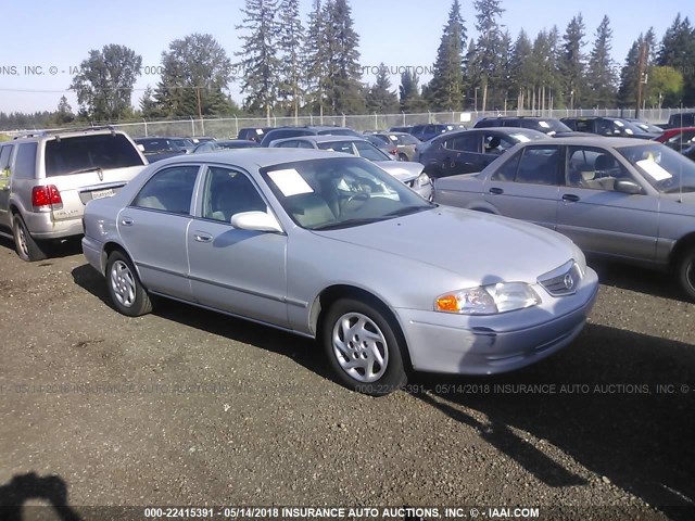 1YVGF22D815212295 - 2001 MAZDA 626 ES/LX SILVER photo 1