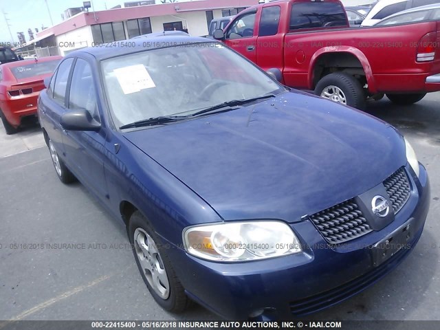 3N1CB51D86L629994 - 2006 NISSAN SENTRA 1.8/1.8S BLUE photo 1