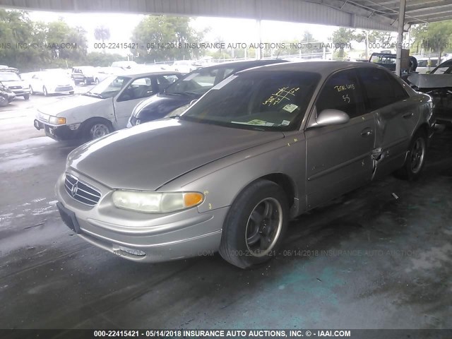 2G4WB55K7Y1234448 - 2000 BUICK REGAL LS 金色 照片 2