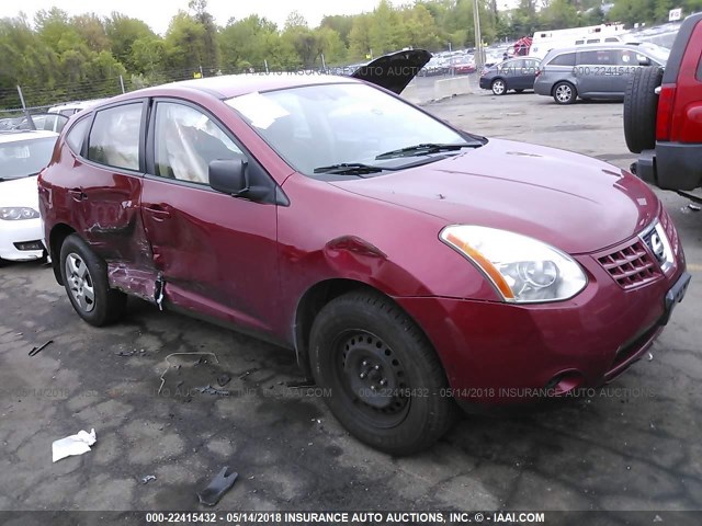JN8AS58V39W164109 - 2009 NISSAN ROGUE S/SL RED photo 1