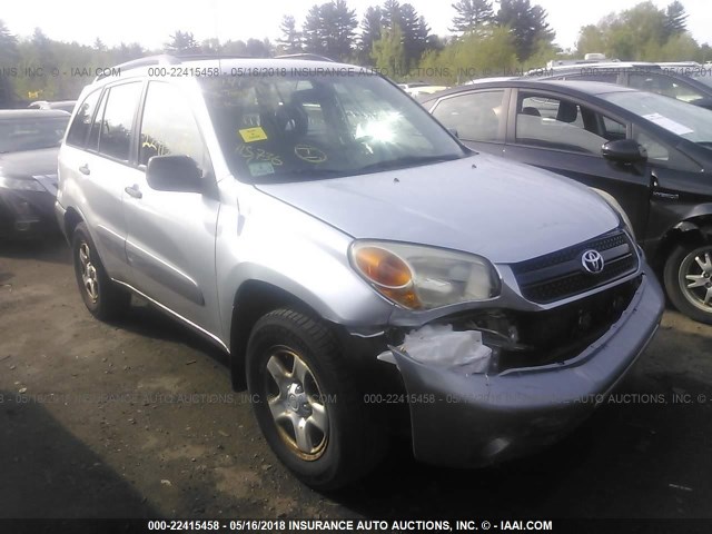 JTEHD20V756023435 - 2005 TOYOTA RAV4 SILVER photo 1